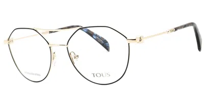 Tous Vto412 0492 Women's Glasses Black Size 51 - Free Lenses - Blue Light Block Available In Gold