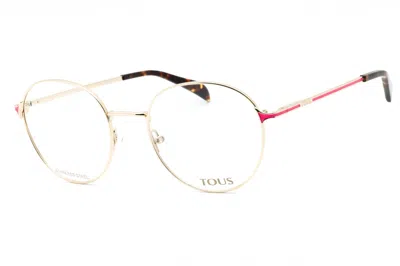 Tous Vto448 Round Metal Eyeglasses In Gold