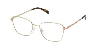 Tous Vto449 0sna Men's Glasses Gold Size 53 - Free Lenses - Blue Light Block Available In Pattern
