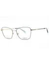 Tous Vto449 Rectangular Eyeglasses For Men In Black