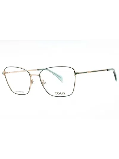 Tous Vto449 Rectangular Eyeglasses For Men In Black