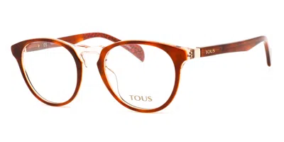 Tous Vtoa22 Men's Glasses, Tortoiseshell, Size 49