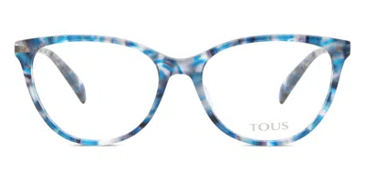 Tous Vtoa98 Women's Glasses, Blue, Size 53