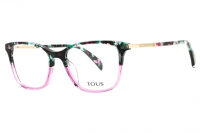 Tous Vtob30 Acetate Frame Eyeglasses In Brown