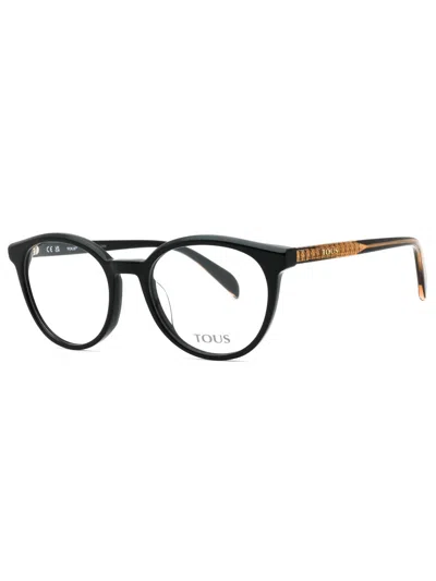 Tous Vtob54 Eyeglasses In 07ls - Streaked Azure/red