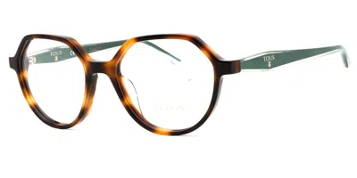 Tous Vtob56l 09aj Women's Glasses Tortoiseshell Size 49 - Free Lenses - Blue Light Block Available In Pattern
