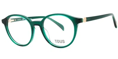 Tous Vtob96 07lg Women's Glasses Green Size 50 - Free Lenses - Blue Light Block Available In Red