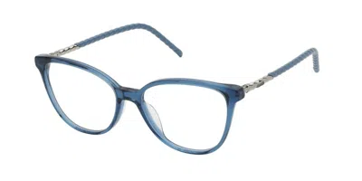 Tous Vtob99 0w47 Men's Glasses Blue Size 54 - Free Lenses - Blue Light Block Available