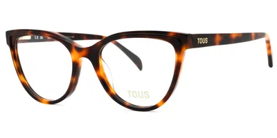 Tous Vtoc16 09xw Women's Glasses Tortoiseshell Size 53 - Free Lenses - Blue Light Block Available In Brown