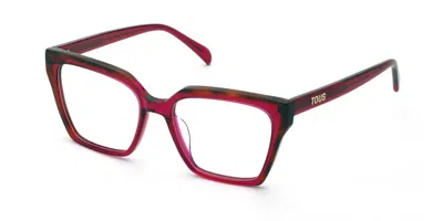 Tous Vtoc47v 09xw Men's Glasses Pink Size 52 - Free Lenses - Blue Light Block Available In Purple