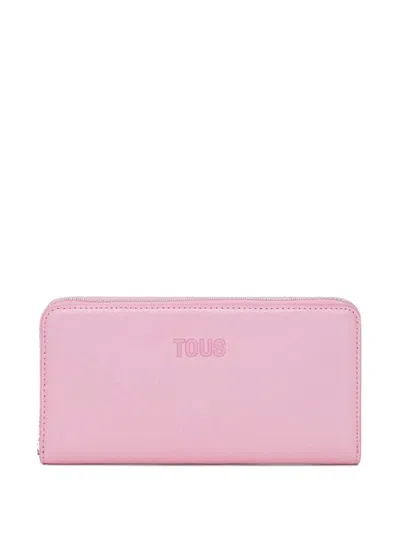 Tous Zip-around Wallet In Pink