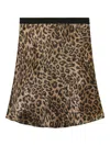 Tout A Coup A-line Skirt In Neutrals