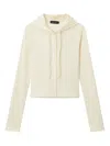 Tout A Coup Button-fastening Hoodie In Yellow