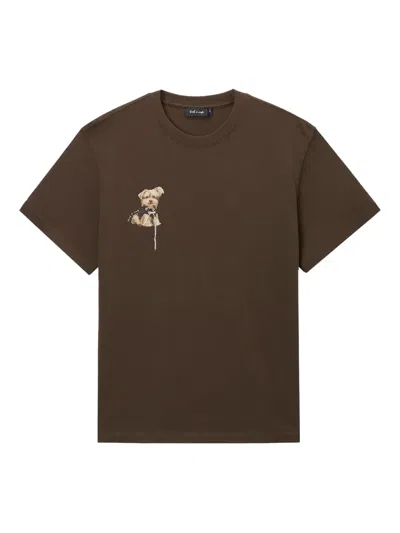 Tout A Coup Cotton T-shirt In Brown