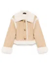 Tout A Coup Cropped Jacket In 褐色