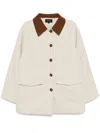 Tout A Coup Down Jacket In Neutrals