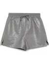 Tout A Coup Drawsting Shorts In Grey