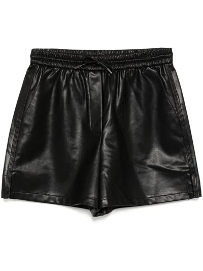 Tout A Coup Drawstring Shorts In Black