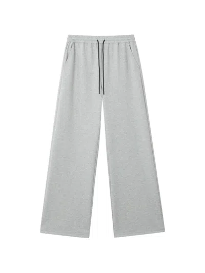Tout A Coup Drawstring Track Pants In Gray