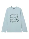 Tout A Coup Graphic-print Long-sleeve T-shirt