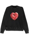 Tout A Coup Graphic Sweatshirt In Black