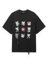 Tout A Coup Hello Kitty-graphic T-shirt In Schwarz