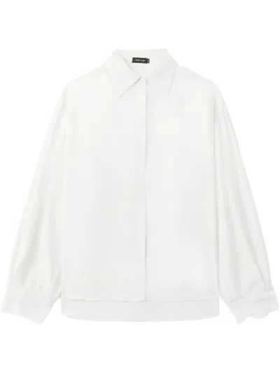Tout A Coup Lace-cuffs Shirt In Nude