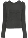 Tout A Coup Layered T-shirt In Grey