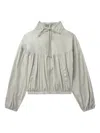 Tout A Coup Lightweight Jacket In Grey