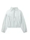 Tout A Coup Lightweight Jacket In Grey