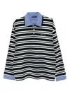Tout A Coup Logo-embroidered Polo Top In Multi