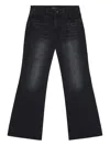 Tout A Coup Logo-patch Jeans In Black