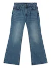 Tout A Coup Logo-patch Jeans In Blue