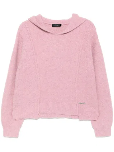 Tout A Coup Logo-plaque Jumper In Pink