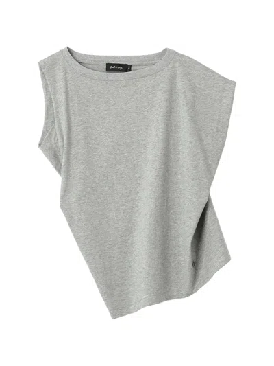 Tout A Coup Logo-appliqué T-shirt In Gray