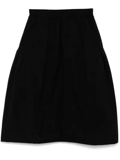 Tout A Coup Midi Skirt In Black