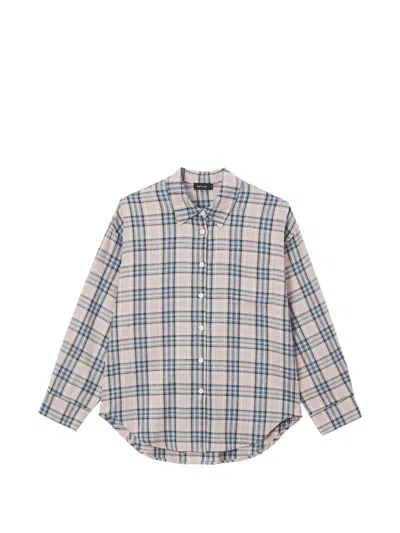 Tout A Coup Plaid-check Shirt In Multi