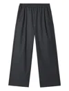 Tout A Coup Pleated-details Trousers In Gray