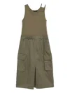 Tout A Coup Sleeveless Cargo Dress