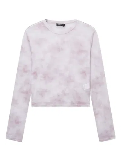 Tout A Coup Tie-dye Top In Pink