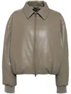 Tout A Coup Zip-up Padded Jacket In Neutrals