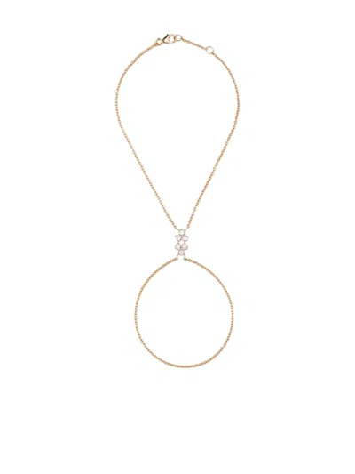 Touti Bo 18k Rose Gold Tough Cookie Diamond Bracelet In Pink