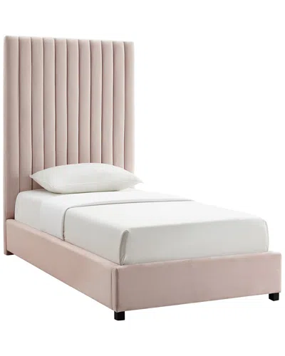 Tov Arabelle Blush Velvet Bed
