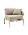 Tov Furniture Kapri Modular Outdoor Raf Corner Seat In Taupe