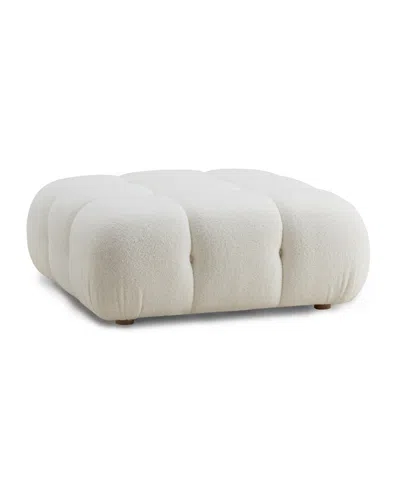 TOV FURNITURE 1 PC. UPHOLSTERED MODULAR OTTOMAN