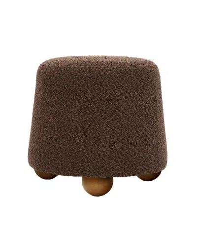 Tov Furniture 1 Piece Boucle Stool