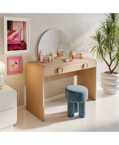 Tov Furniture 2-drawer Vanity Desk In Natural