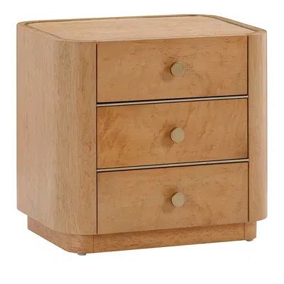 TOV FURNITURE ABIGAIL BIRDSEYE MAPLE NIGHTSTAND IN NATURAL