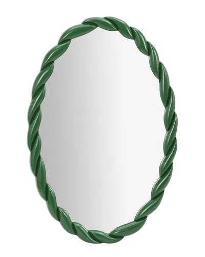 Tov Furniture Agnes Glossy Oval Mirror