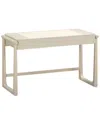 Tov Furniture Alfalfa 2-drawer Desk In Neutral